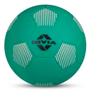 Nivia Home Play Mini Football for Kids, Soft & Lightweight Toy Ball, Safe for Indoor Play, Size - 1 (Teal Green), Pack of 1